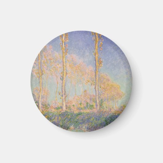 Pappeln, impressionistische Landschaft, Claude Mon Magnet (Vorne)