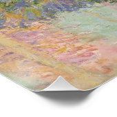 Pappeln, impressionistische Landschaft, Claude Mon Poster (Ecke)