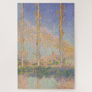 Pappeln, impressionistische Landschaft, Claude Mon Puzzle