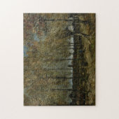 Pappeln nähern sich Nuenen durch Vincent van Gogh Puzzle (Vertikal)