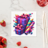 PAPPER NAPKIN SERVIETTE (Beispiel)