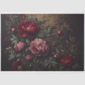 Pappies Blumendekoupage Tissue Seidenpapier (Vorderseite)