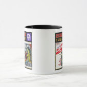 Pappmaché-Uhr-Tasse Tasse (Zentrum)