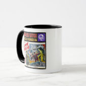 Pappmaché-Uhr-Tasse Tasse (Vorderseite Links)
