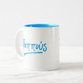 Pappous Griechegroßvater Zweifarbige Tasse (Vorderseite Links)