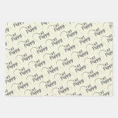 Papppapier für das Wrapping von Fischen — Flachbla Geschenkpapier Set (Vorderseite 2)