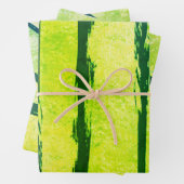 Papppapier für den Pinsel METALLIC Geschenkpapier Set (Beispiel)