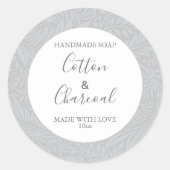 Papppapier für die Flurflasche mit individueller S Runder Aufkleber (Vorderseite)