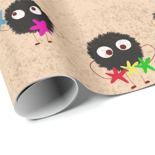 Papppapper Geschenkpapier (Rolleneckpunkt)