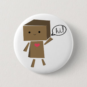 Papproboter: hallo! button