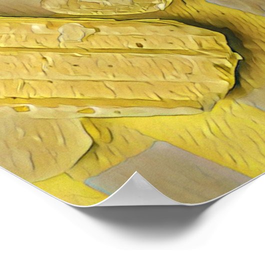 Pappsikel Poster (Ecke)