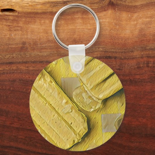 Pappsikel Schlüsselanhänger (Vorderseite)