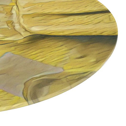 Pappsikel Schneidebrett (Ecke)