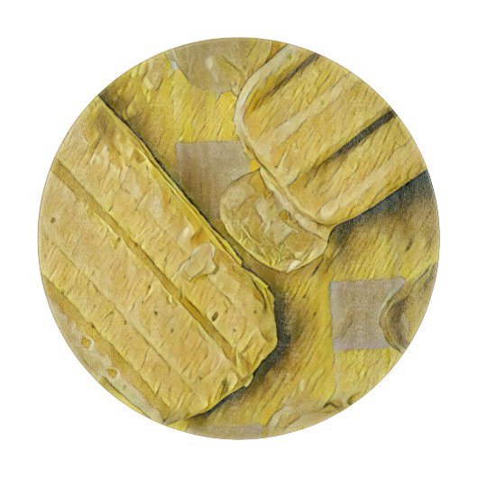 Pappsikel Schneidebrett (Vorderseite)