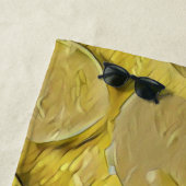 Pappsikel Strandtuch (Beispiel)