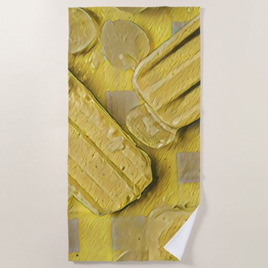 Pappsikel Strandtuch (Vorderseite)