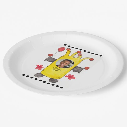 Pappteller (Schrägansicht)