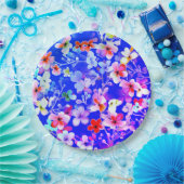 Pappteller Blumenehe/-brause (Party)