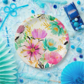 Pappteller Blumenehe/-dusche (Party)