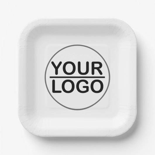 Pappteller eckig (Vorderseite)