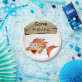 Pappteller Fisch (Party)