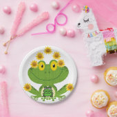Pappteller Frosch (Party)