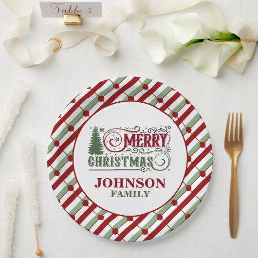 Pappteller für die Weihnachtsfeier (Hochzeit)