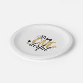 Pappteller Herr-Onederful (Schrägansicht)