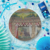 Pappteller im Vintage-Design (Party)