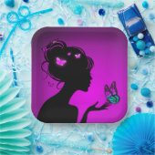 Pappteller Lila (Party)