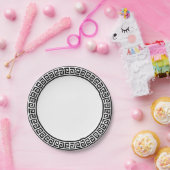 Pappteller mit einem griechischen (Party)