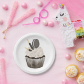 Pappteller, Oreo Geburtstag Cupcake Pappteller (Party)