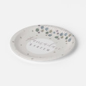 Pappteller Ramadans Kareem für den heiligen Monat (Schrägansicht)