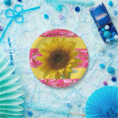 Pappteller Sonnenblume (Party)