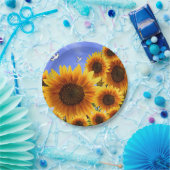 Pappteller Sonnenblumen (Party)