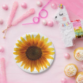 Pappteller Sonnenblumen (Party)