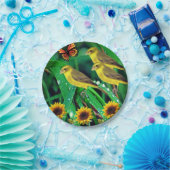 Pappteller Sonnenblumen (Party)