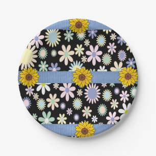 Pappteller Sonnenblumen