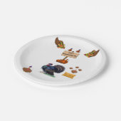 Pappteller Thanksgiving (Schrägansicht)