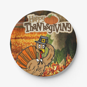 Pappteller Thanksgiving