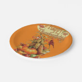 Pappteller Thanksgiving (Schrägansicht)