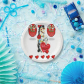 Pappteller Valentinstag (Party)