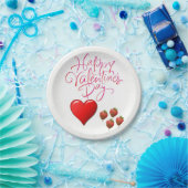 Pappteller Valentinstag (Party)