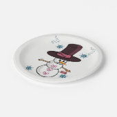 Pappteller Weihnachten (Schrägansicht)