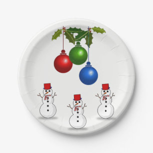 Pappteller Weihnachten