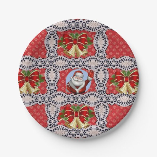 Pappteller Weihnachten (Vorderseite)