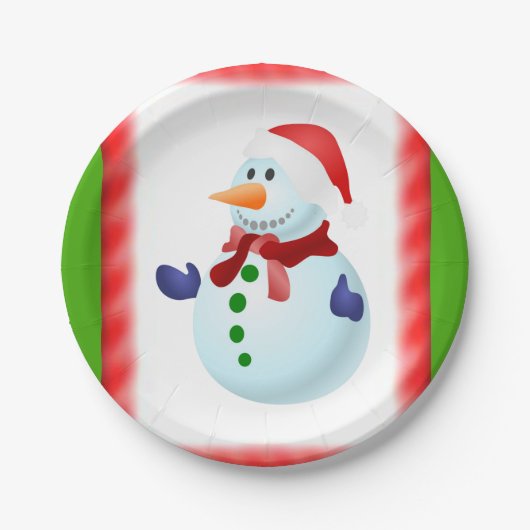 Pappteller Weihnachten (Vorderseite)