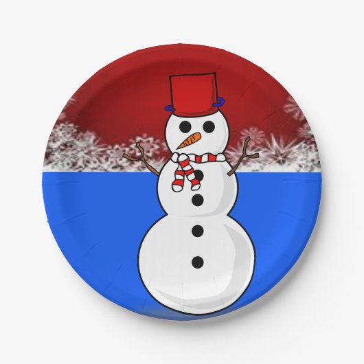 Pappteller Weihnachten (Vorderseite)