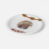 Pappteller Weihnachten (Schrägansicht)