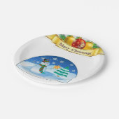 Pappteller Weihnachten (Schrägansicht)